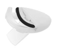 Recourbe-cils Mini Portable en Plastique, Angle Large, Blanc | Motif Écailles, Prise Sûre, Pads de Rechange Inclus, pour Débutantes à Maison et Bureau