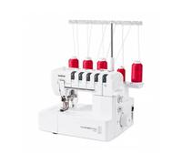 Brother Recouvreuse CV3550 – Machine de recouvrement 5/4/3/2 fils – Bras libre – Blanc G