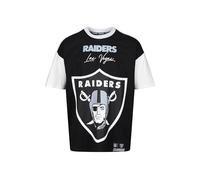 Recovered Las Vegas Raiders Cut and Sew Navy Oversized T-Shirt