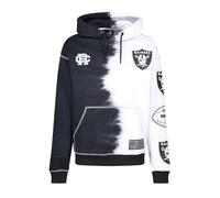 Recovered Las Vegas Raiders NFL Ink Dye Effect Noir sur Blanc Sweat à Capuche
