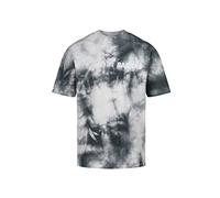 Recovered Las Vegas Raiders NFL Tie-Dye Relaxed Oversized T-Shirt Gray White