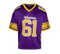 Recovered Minnesota Vikings NFL Mesh Oversized Top Jersey Maillot Violet