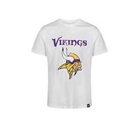 Recovered Minnesota Vikings White NFL Est Ecru T-Shirt