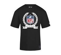 Recovered NFL Colour Shield from The Archives Black Relaxed T-Shirt