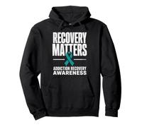 Recovery Matters, Sensibilisation à la toxicomanie et à l'alcoolisme, Bleu Sarcelle Sweat à Capuche