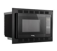 RecPro RV Micro-ondes convection Noir 1,1 m³ | 120 V | Micro-ondes | Appareils | Remplacement direct pour High Pointe et Greystone