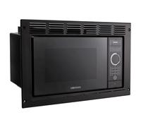 RecPro Micro-ondes pour camping-car | Micro-onde noir 0,9 m³ avec kit de garniture | 900 W (RPM-5-BLK) | Remplacement direct pour Greystone