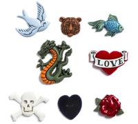 Récréatys 7112 04676 Sachet de Boutons Décors Nostalgie Nylon