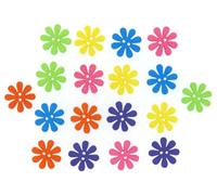 Récréatys 7112 06941 Sachet de Boutons Décors Nylon Fleurs Multicolore