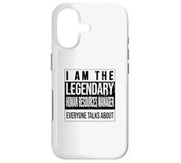 Recrutement Anniversaire né Gestionnaire des ressources humaines Coque pour iPhone 17