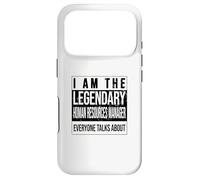 Recrutement Anniversaire né Gestionnaire des ressources humaines Coque pour iPhone 17 Pro