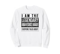 Recrutement Anniversaire né Gestionnaire des ressources humaines Sweatshirt