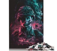 Recrutement dans l'armée Cyberpunk - Puzzle de 1000 pièces pour Adultes - Puzzle Impossible - Défi cérébral pour Enfants - 38 x 26 cm / 1000 pièces