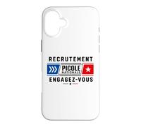 Recrutement Picole Nationale Engagez Vous Humour Apéro Coque pour iPhone 16 Plus