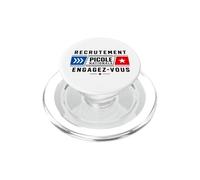 Recrutement Picole Nationale Engagez Vous Humour Apéro PopSockets PopGrip pour MagSafe