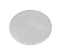 REcsdza Grille de Barbecue, Filet de Gril Rond en Acier Inoxydable, Tapis Barbecue antiadhésif réutilisable, Filets à Vapeur for Four Charbon, Support | 28cm