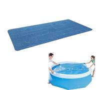 Rectangle/Solaire Rond Couverture De Piscine Thermique |Couverture Thermique Épais Pliable Épais avec Isolation À Bulles|Couverture D'étanchéité De La Poussière Et De La Chaleur Pourextérieure D'été