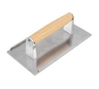Rectangulaire Presse Bois Manuelle à Hamburger Aluminium | Plaque Argentée, Nettoyage Simple Démoulage Facile, pour Burgers et Bacon Cuisine