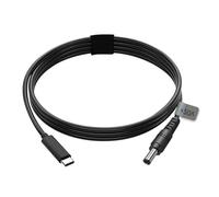 Rectangulaire Satellite DC Câble électrique Remplacement Mini USB Type C à DC 100W Alimentation PD Easy Carry Travel Travel Studio de longue date Matériaux (1m / 3,2 Pieds)