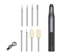 Rectifieuse Électrique Intelligente Réglable, Stylo De Gravure Découpe, Mini Carte Mère Sans Fil, Polissage Commandes Simples Et Intuitives(LW P2)