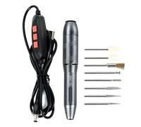 Rectifieuse Électrique Intelligente Réglable, Stylo De Gravure Découpe, Mini Carte Mère Sans Fil, Polissage Commandes Simples Et Intuitives(RL-068)