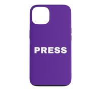 Recto et Verso Imprimer Presse Journaliste Reporter Actualités Médias TV Coque pour iPhone 13