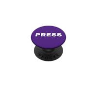 Recto et Verso Imprimer Presse Journaliste Reporter Actualités Médias TV PopSockets PopGrip Adhésif