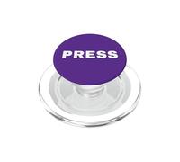 Recto et Verso Imprimer Presse Journaliste Reporter Actualités Médias TV PopSockets PopGrip pour MagSafe
