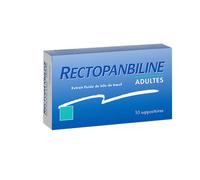 Rectopanbiline Adultes 10 Suppositoires