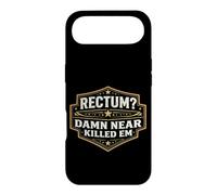 Rectum? Damn Near Killed Em Funny Dad Blague Pun Jeu de Mots Amusant Coque pour iPhone Air