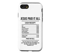 Reçu Vintage Jésus A Tout Payé - Design de Foi Coque pour iPhone SE (2020) / 7/8
