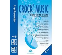 Recueil CrocK'MusiC Volume 5. Partitions pour Piano