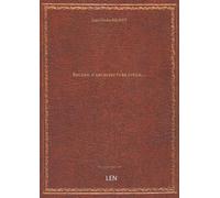Recueil d'architecture civile, contenant les plans, coupes et élévations des châteaux, maisons de campagne et habitations rurales… situés aux environs de Paris et dans les départemens voisins (Nouv...