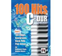 Recueil de chansons - 100 Hits In C-Dur - Tonalité Do majeur - Accompagnement piano/keyboard - Mélodies 2-3 voix
