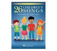 Recueil de Chansons pour Enfants - 26 Chansons - Piano - Référence HL00329282 - Noir