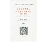 Recueil De Farces (1450-1550) - Tome 9