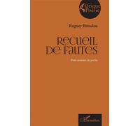 Ruguey Bitoulou – Recueil de fautes – Petit exutoire de poche – Broché