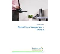 Recueil de management - François Charles - Vie Editions - broché - Essai