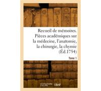 Recueil de mémoires. Tome 1 - Jean Berryat - Hachette Bnf - broché - Livre