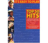 Recueil de partitions - Its Easy To Play Top 50 Hits 1 - Piano Chant Guitare - Noir - Adulte