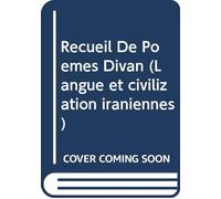 Recueil De Poemes Divan