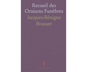 Recueil des Oraisons Funèbres