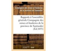 Recueil. Rapports présentés à l'assemblée générale - Collectif - Hachette Bnf - broché - Livre