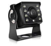 recul de Voiture caméra Caméra Recul Avant Voiture Cadre Plaque D'immatriculation Arrière Étanche Vision Nocturne Moniteur 4 Ou 8 LED(Aviation Head)
