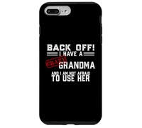 RECULEZ J'Ai Une Grand-MÈRE Folle ET Je n'ai Pas Peur D'UTILISER Son MÈME Coque pour iPhone 7 Plus/8 Plus