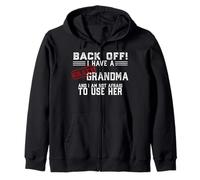 RECULEZ J'Ai Une Grand-MÈRE Folle ET Je n'ai Pas Peur D'UTILISER Son MÈME Sweat à Capuche