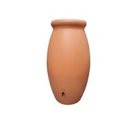 Accessoire robinet de cuve de récupération d'eau Bellijardin Récupérateur d'eau de pluie Jarre Toscane 1000 L Terre Cuite avec couvercle et robinet -