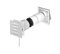 Récuperateur compact extracteur décentralisé avec récupération de la chaleur
