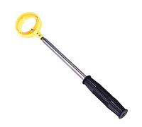 Récupérateur de Balle de Tennis Télescopique 8 Sections Longueur Réglable Maximum 215 cm Outil Ramassage de Balles en Acier Inoxydable Portée Étendue