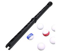 Récupérateur de balles de golf - Tube allongé, structure de transport légère, rangement sécurisé des balles, collecte facile au sol | Pour entraînement sur le terrain
